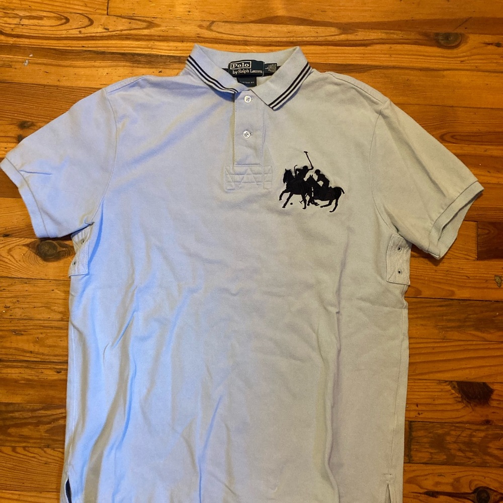 Ralph Lauren Polo w/Dark Blue Large ping emblem